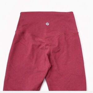 Lululemon Burgundy Leggings